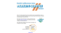 Desktop Screenshot of parkett-service.de
